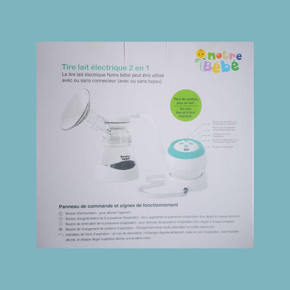 💖 Tire-Lait Électrique 2 en 1 – Notre Bébé 💖
